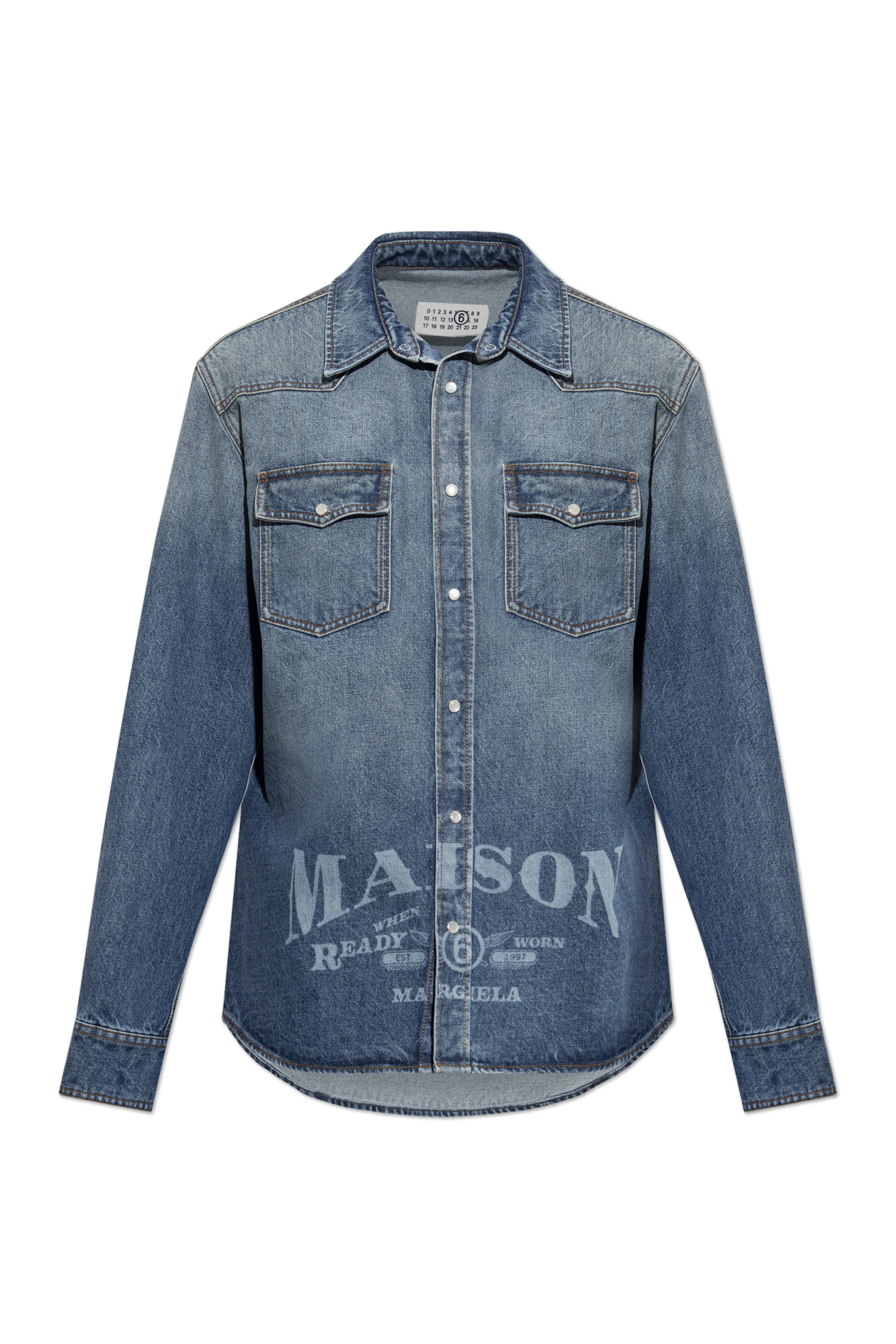 MM6 Maison Margiela Denim shirt | Men's | Vitkac